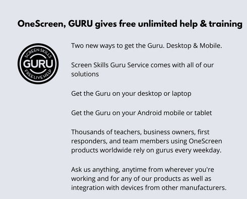 GURU Free unlimited help & training