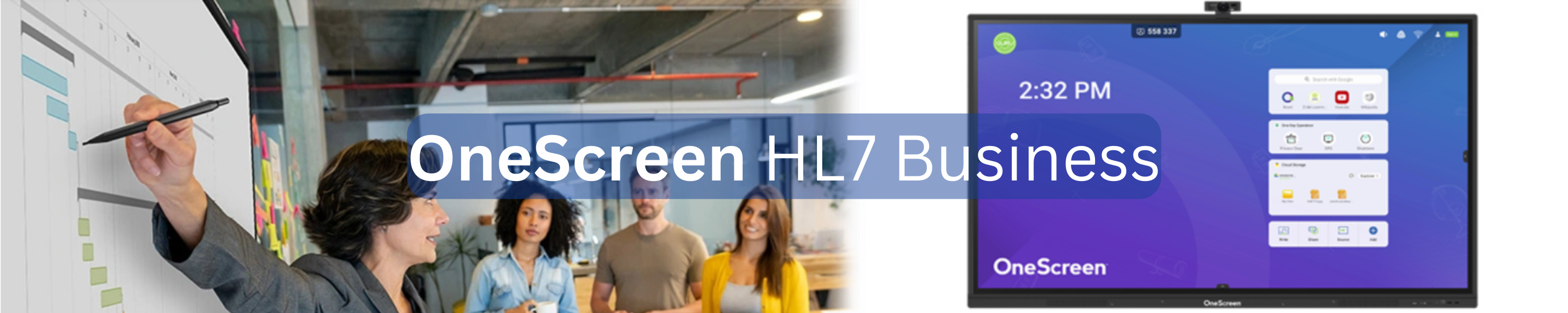 OneScreen HL7 Business Banner