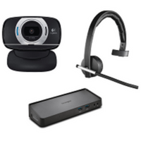 7 webcams & Headsets
