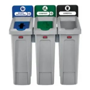 Janitorial - Liners & Receptacles - Recycling Stations