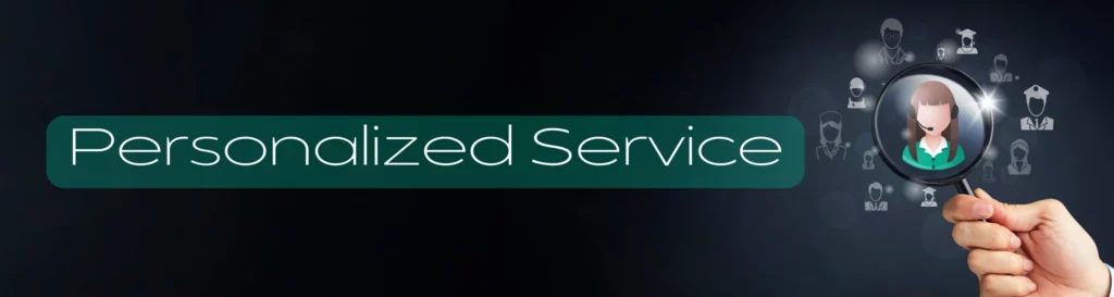 Personalized Service Banner