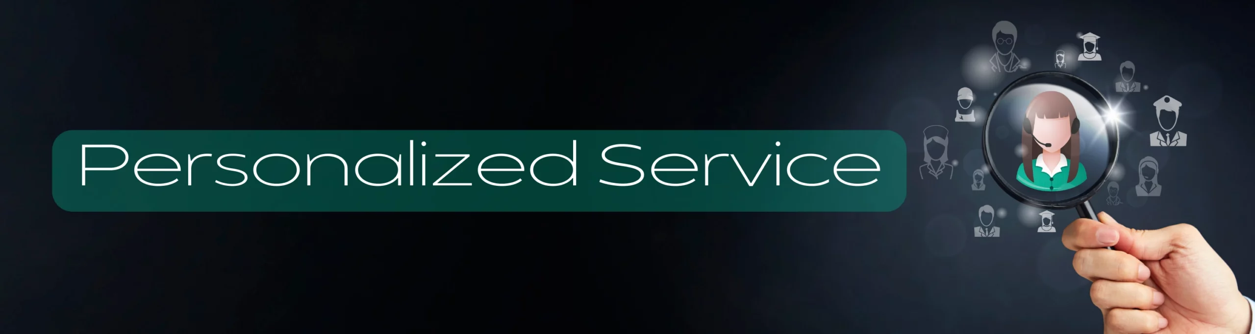 Personalized Service Banner