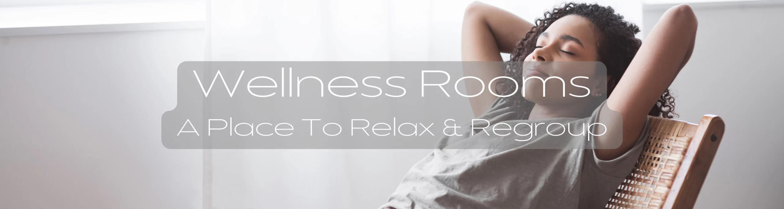 Wellness Rooms Time To Relax Banner