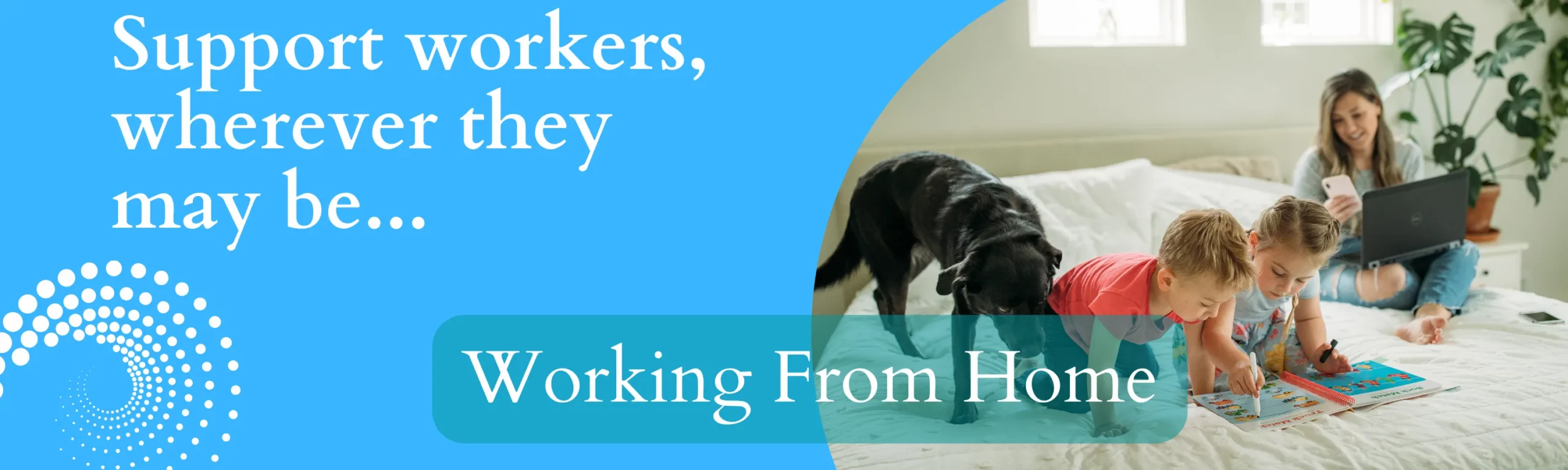 Interiors Working From Home Banner
