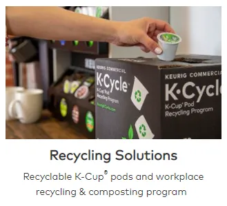 Keurig Single Serve Coffee - K-Cup Recycle