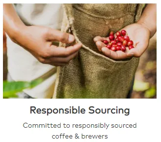 Keurig Single Serve Coffee - Responsible Sourcing