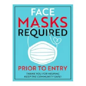 Mask Selections - Face Mask Signs