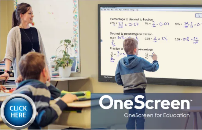 One Screen TouchScreen - Education Click Here
