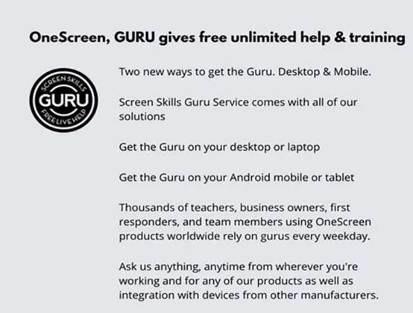 TouchScreen For Business - Guru