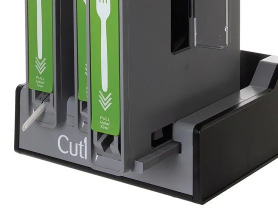 Touchless Utensil Dispenser System - Eco-Catridge-Slide