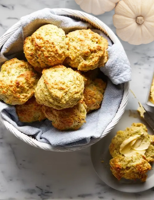 Buttermilk and Fresh Herb Drop Biscuits image