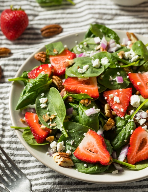 Strawberry Spinach Salad Image