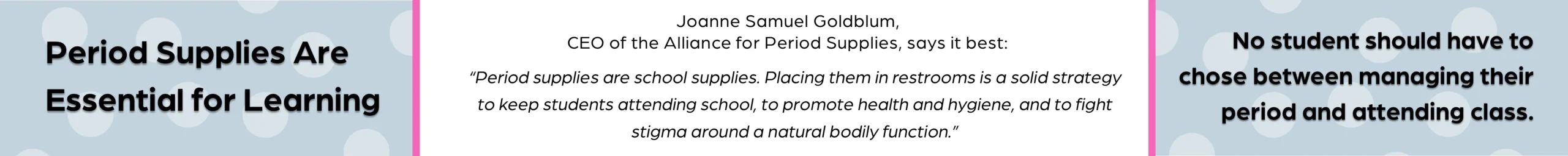 Health&Wellness_PeriodPovertyBlog_Supplies are Essential_rev